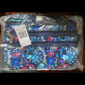 Lesportsac Quinn Double Zip Crossbody Bag - Coconut Grove